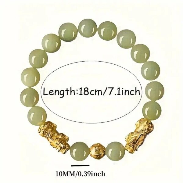 The Gold Pixiu Bracelet Is Suitable For Those Who Pursue Traditional Auspicious Meanings And Like To Wear Jewelry To Show Their Unique Style - Image 4