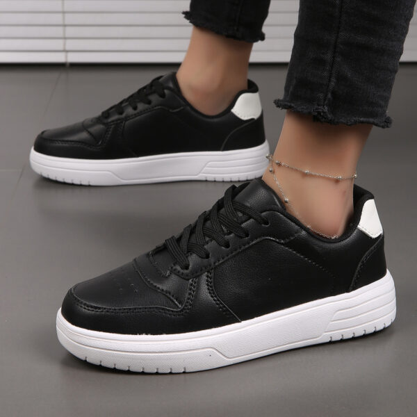 Men's Leather Breathable Sports Casual Shoes - Image 3