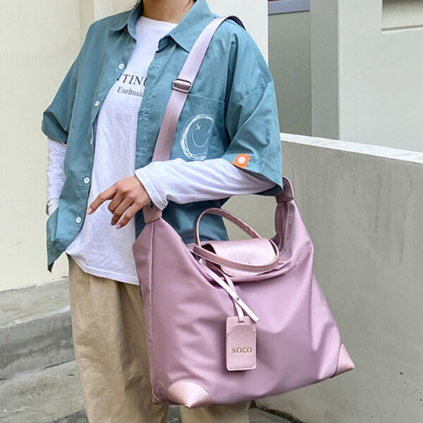 Fitness Travel Bags For Women Oxford Shoulder Bag Totes - Image 9