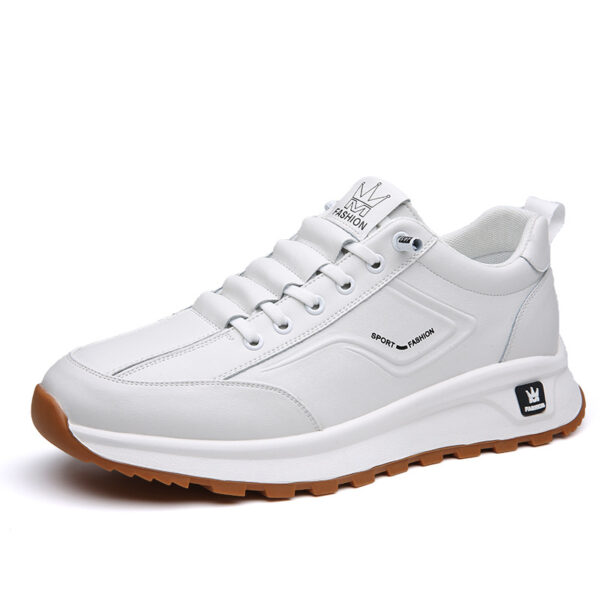 Men's Sports Casual Leather Shoes Men's Youth All-matching - Image 3