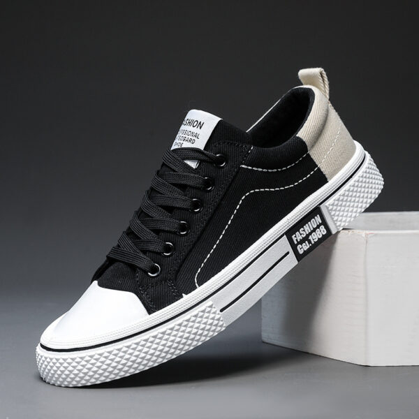 New Versatile Casual Low-top Men's Sports Canvas Shoes - Image 2