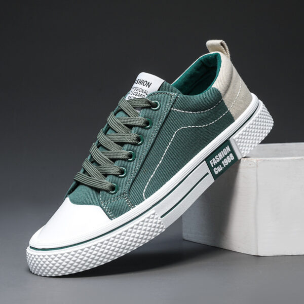 New Versatile Casual Low-top Men's Sports Canvas Shoes - Image 8