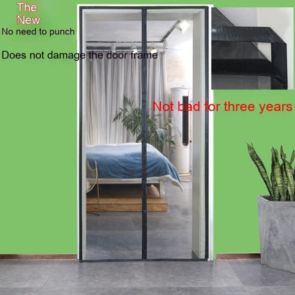 Mosquito-proof Curtain Summer Glass Fiber Screening Door Mesh - Image 5
