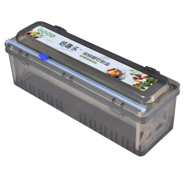 Kitchen Household Large Roll Plastic Wrap Cutter - Image 6