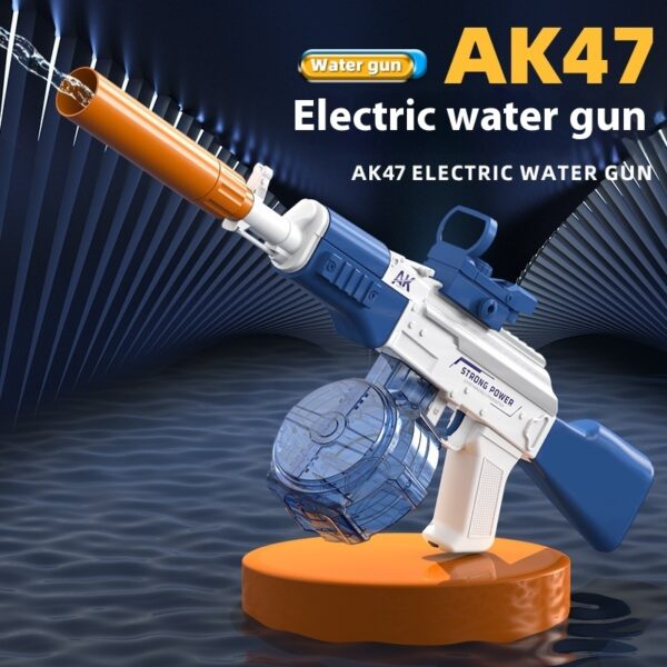 AK47 Electric Water Guns Fully Automatic Shooting Game Beach Entertainment Outdoor Beach Pool Gun Toys For Children Gift - Image 8