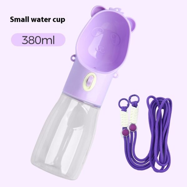2 In 1 Portable Dog Water Bottle For Small Big Dogs Cat Outdoor Leak-proof Puppy Drinking Bowl With Food Container Pets Feeder Pet Products - Image 10