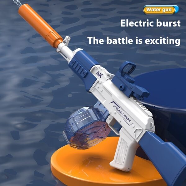 AK47 Electric Water Guns Fully Automatic Shooting Game Beach Entertainment Outdoor Beach Pool Gun Toys For Children Gift - Image 6