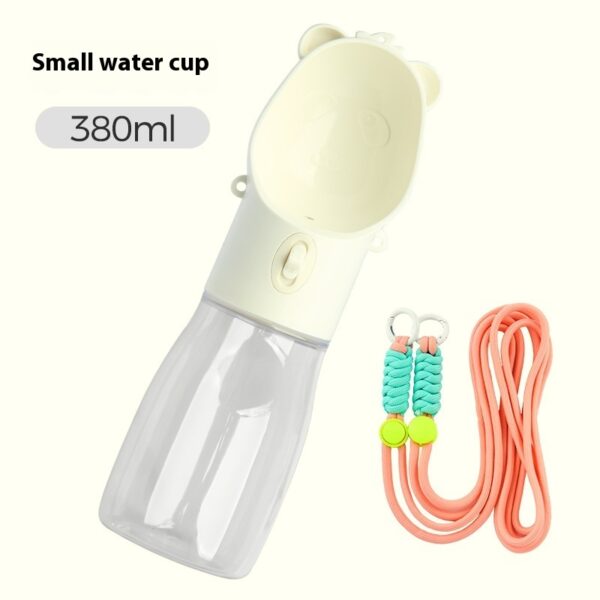 2 In 1 Portable Dog Water Bottle For Small Big Dogs Cat Outdoor Leak-proof Puppy Drinking Bowl With Food Container Pets Feeder Pet Products - Image 6
