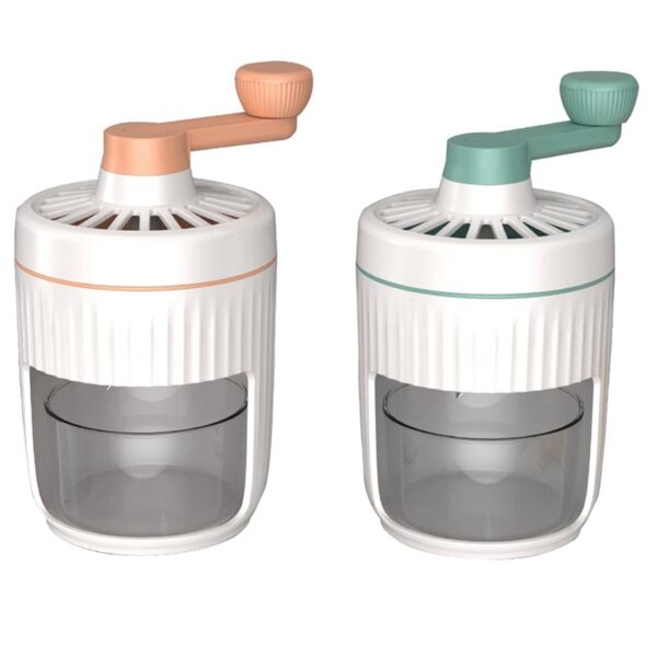 Hand-cranked Ice Shaving Machine Small Household Ice Crusher Hand-cranked Smoothie Machine Hail Ice Machine Kitchen Gadgets - Image 6